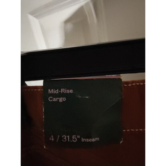 Wild Fable Brown Baggy Wide Leg Mid Rise Cargo Pants 4 NWT (SOLD) - Picture 9 of 10